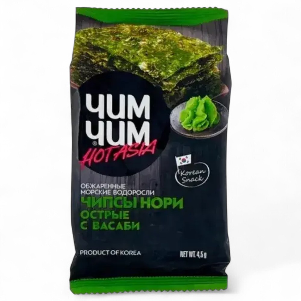 ЧИМ-ЧИМ Чипсы нори с Васаби 4.5гр