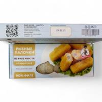 Палочки из филе минтая в панировке с/м 