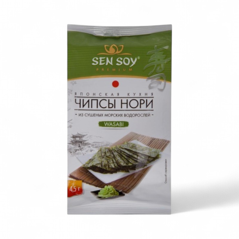 САНБОНСАЙ Чипсы Нори Васаби 4,5гр