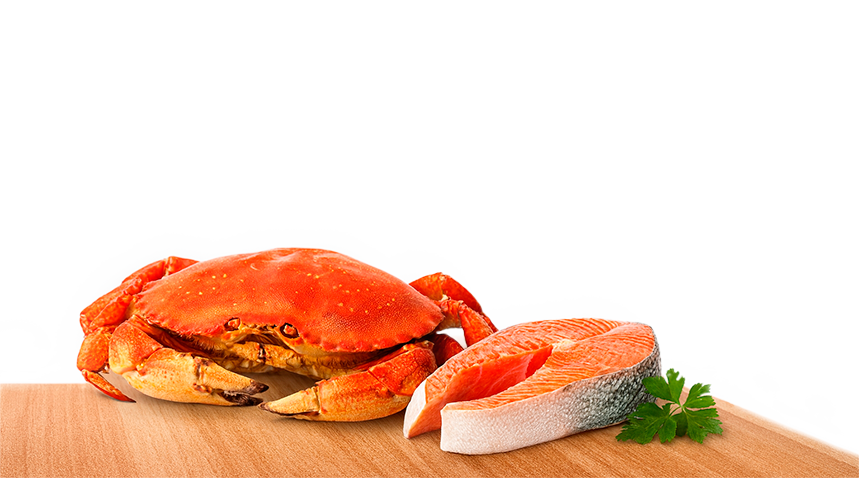 Свежие морепродукты к вашему столу