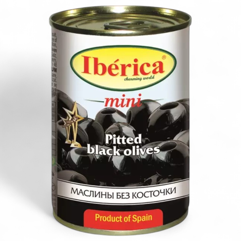 ИБЕРИКА маслины МИНИ без косточки ж/б 300гр