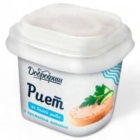 Риет из красной рыбы с ароматом копчения РКД "Доброфиш" пл/б 150 гр 1/6 Европром