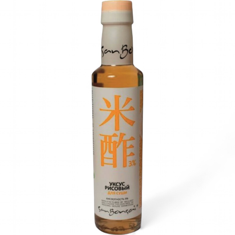 САНБОНСАЙ Уксус рисовый Красный SanBonsai с/б 250гр
