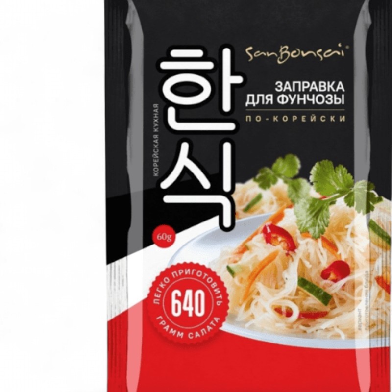 САНБОНСАЙ Заправка для фунчозы по-корейски 60гр