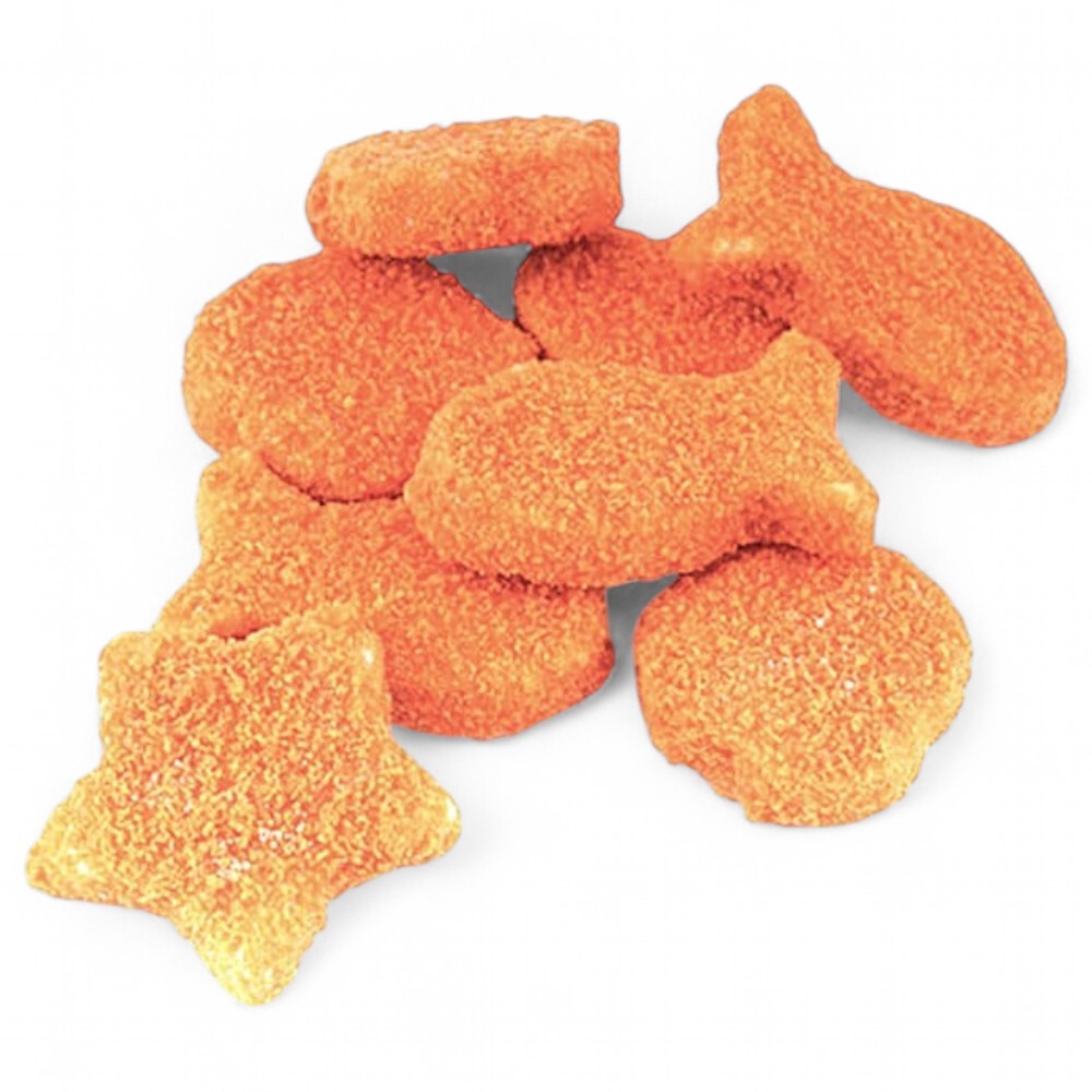 Рыбные фигурки в панировке