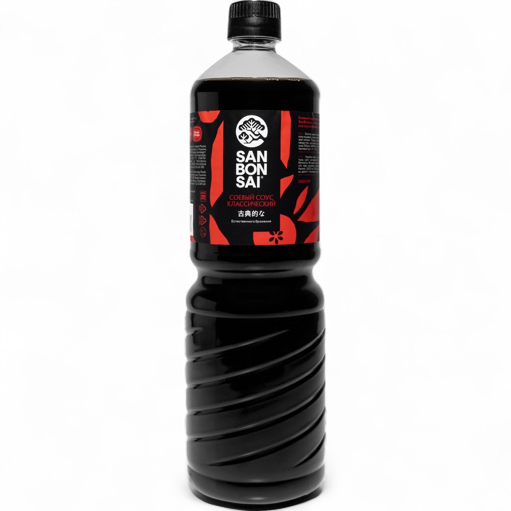 САНБОНСАЙ Соус Устричный SanBonsai пэт 1000мл