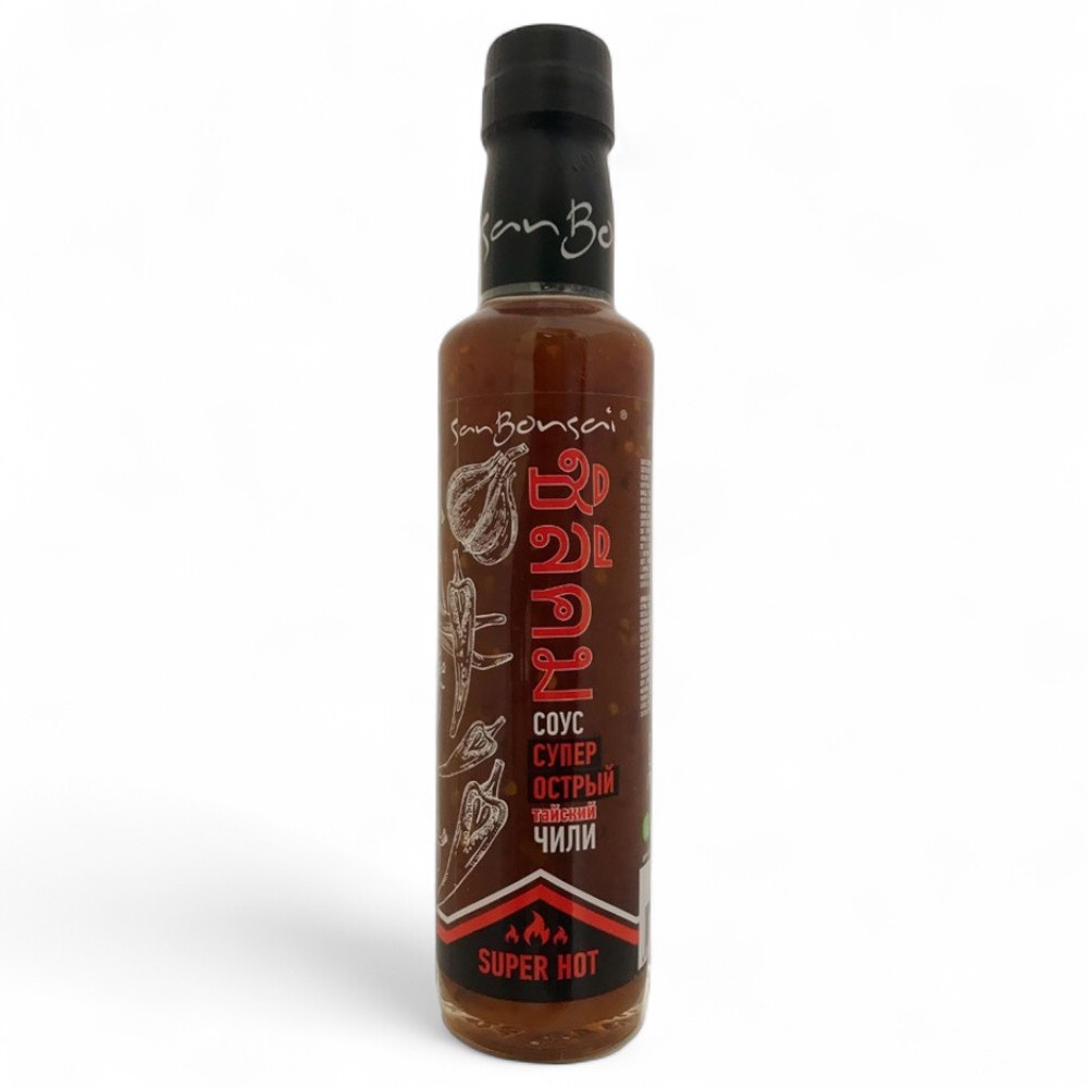 САНБОНСАЙ Соус Чили Супер Острый Тайский SanBonsai с/б 300гр