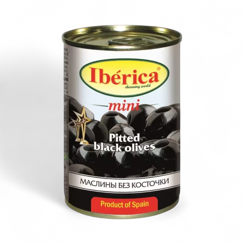 ИБЕРИКА маслины МИНИ без косточки ж/б 300гр