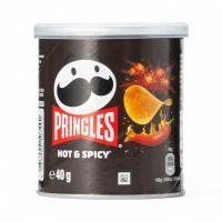 ПРИНГЛС Чипсы 40гр Хот Энд Спайси (Острые пряности) 