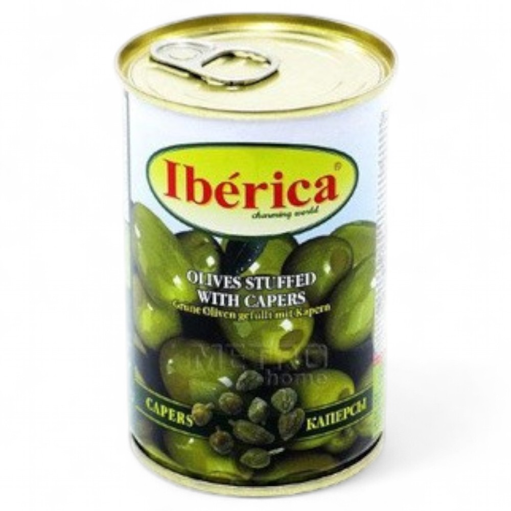 ИБЕРИКА оливки с каперсами ж/б 300гр
