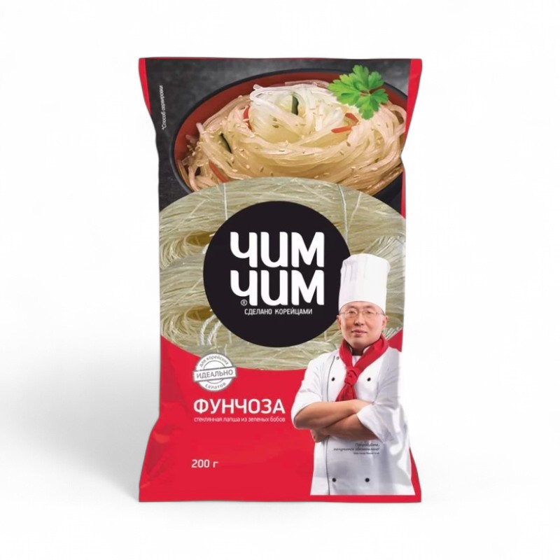 ЧИМ-ЧИМ Вермишель Фунчоза бобовая 200гр