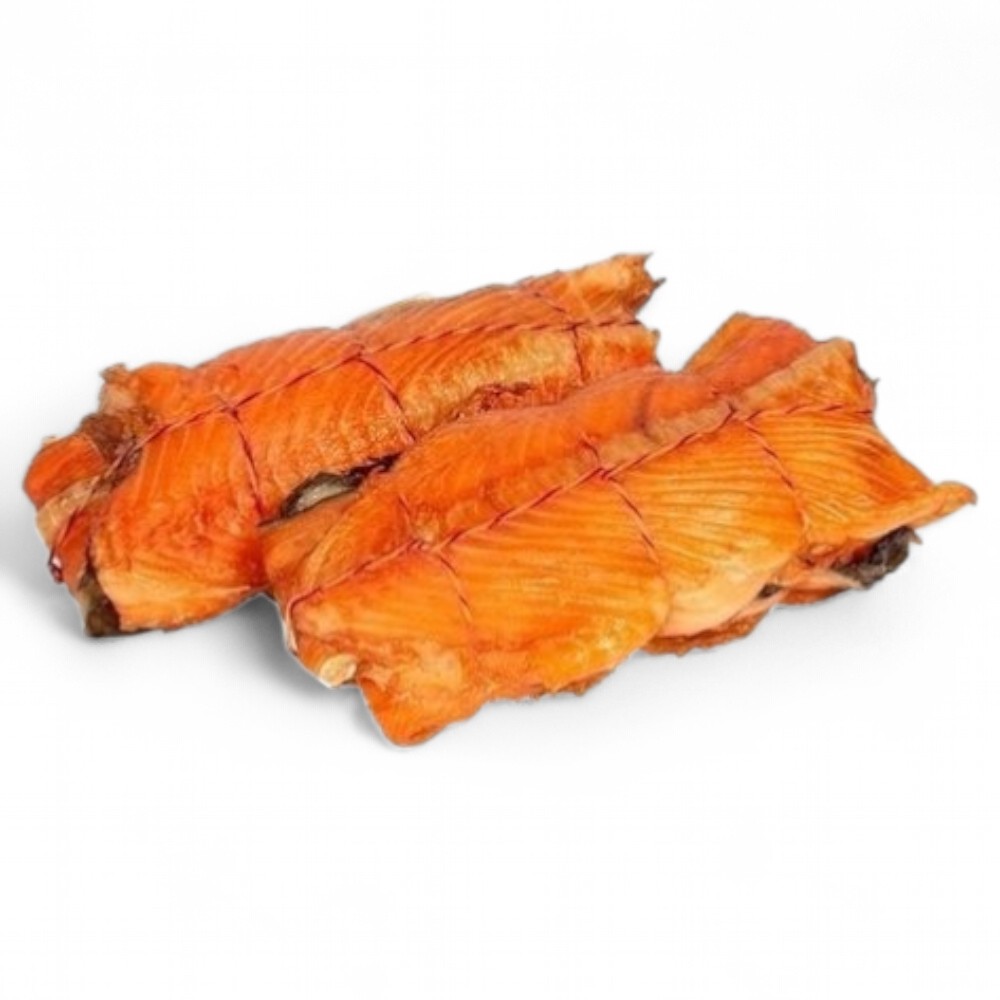 Хребты форели горячего копчения