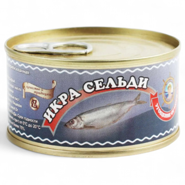 Икра сельди тихоокеанской  с/к 125г