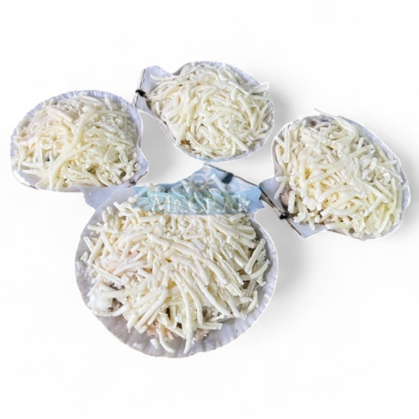 Гребешок для запекания под соусом бешамель