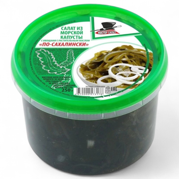 Морская капуста ( По-Сахалински ) 250г