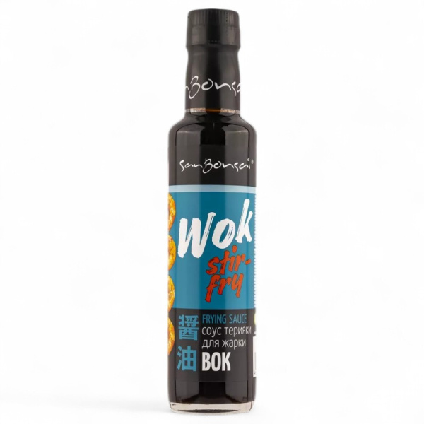 САНБОНСАЙ Соевый соус SanBonsai Терияки Стир Фрай для жарки с/б 300гр