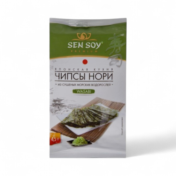 САНБОНСАЙ Чипсы Нори Васаби 4,5гр