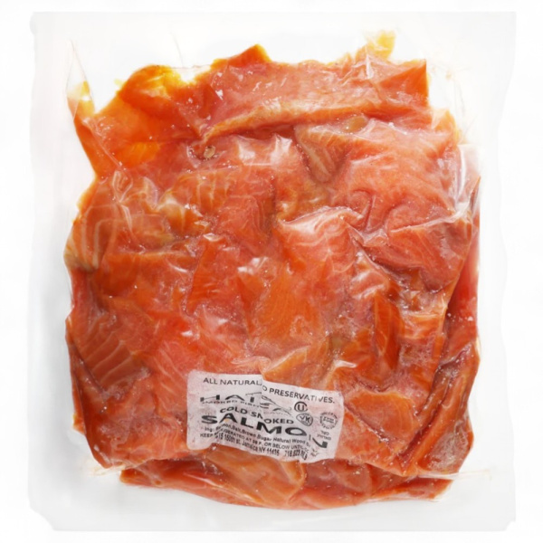 Кета филе ломтики с/к х/к вес МП:2