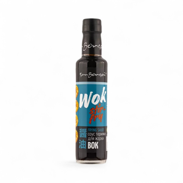 САНБОНСАЙ Соевый соус SanBonsai Терияки Стир Фрай для жарки с/б 300гр