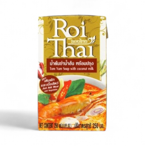 РОЙ ТАЙ Суп Том Ям на кокосовом молоке 250 мл