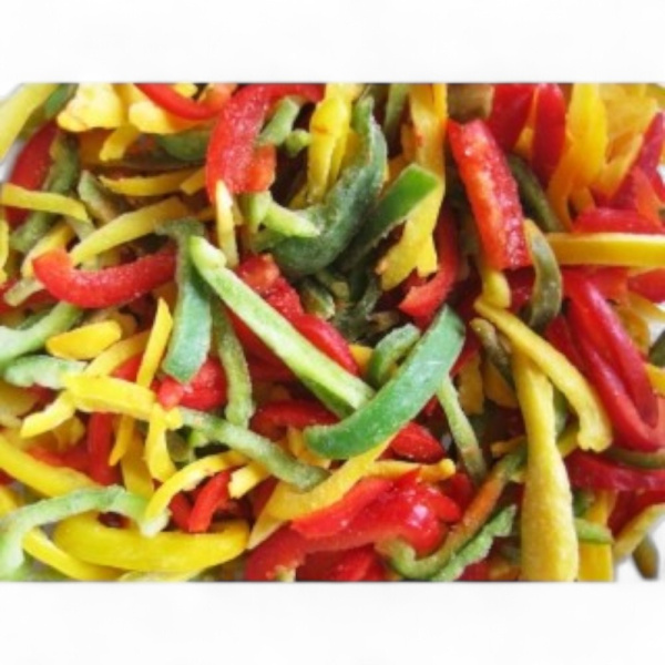 Перец болгарский красный соломка 1/10 кг