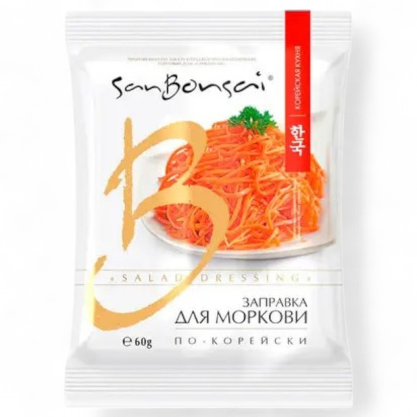 САНБОНСАЙ Заправка для моркови по-корейски SanBonsai 60гр