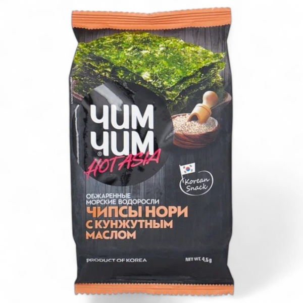 ЧИМ-ЧИМ Чипсы нори с Кунжутом 4.5гр