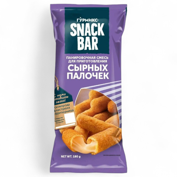 ГУРМИКС Смесь для приготовления сырных палочек 200гр