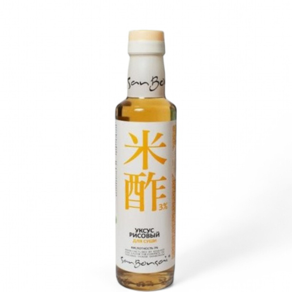 САНБОНСАЙ Уксус рисовый SanBonsai для суши с/б 250 гр
