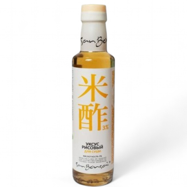 САНБОНСАЙ Уксус рисовый SanBonsai для суши с/б 250 гр
