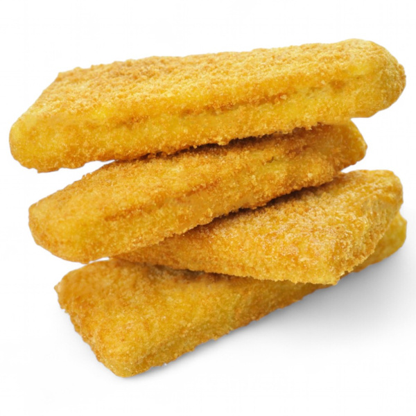 Треугольники тресковые, в панировке