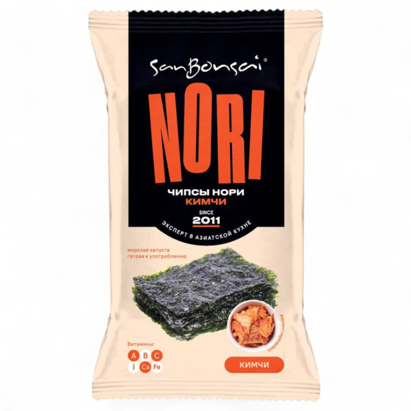 САНБОНСАЙ Чипсы Нори Кимчи 4,5гр