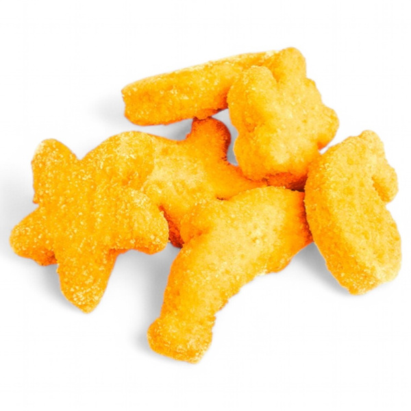 Лососевые фигурки в панировке вес