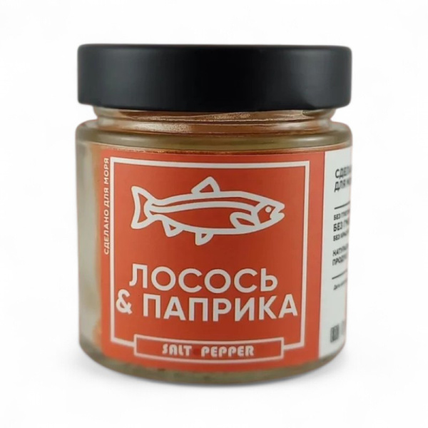 Лосось и паприка  (Банка 90 г.)