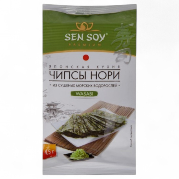 САНБОНСАЙ Чипсы Нори Васаби 4,5гр