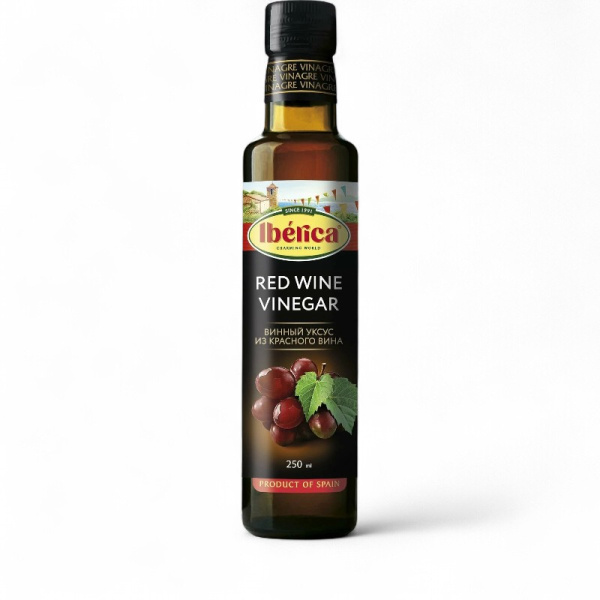ИБЕРИКА уксус винный из красного вина с/б 0,25л