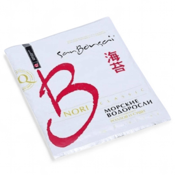 САНБОНСАЙ Морские водоросли Нори д/роллов и суши SanBonsai 14 г