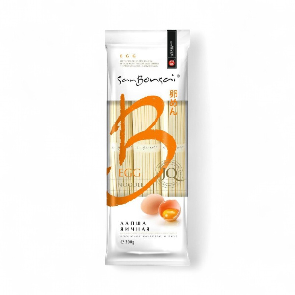 САНБОНСАЙ Лапша яичная EGG 300гр